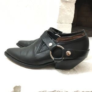 Guess by Georges Marciano Black 90s Western Bootie